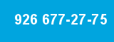 926 677-27-75